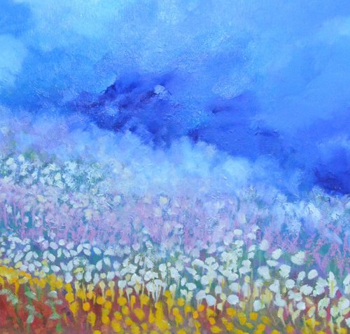 Snowdrops in the Glen by Lesley Blackburn