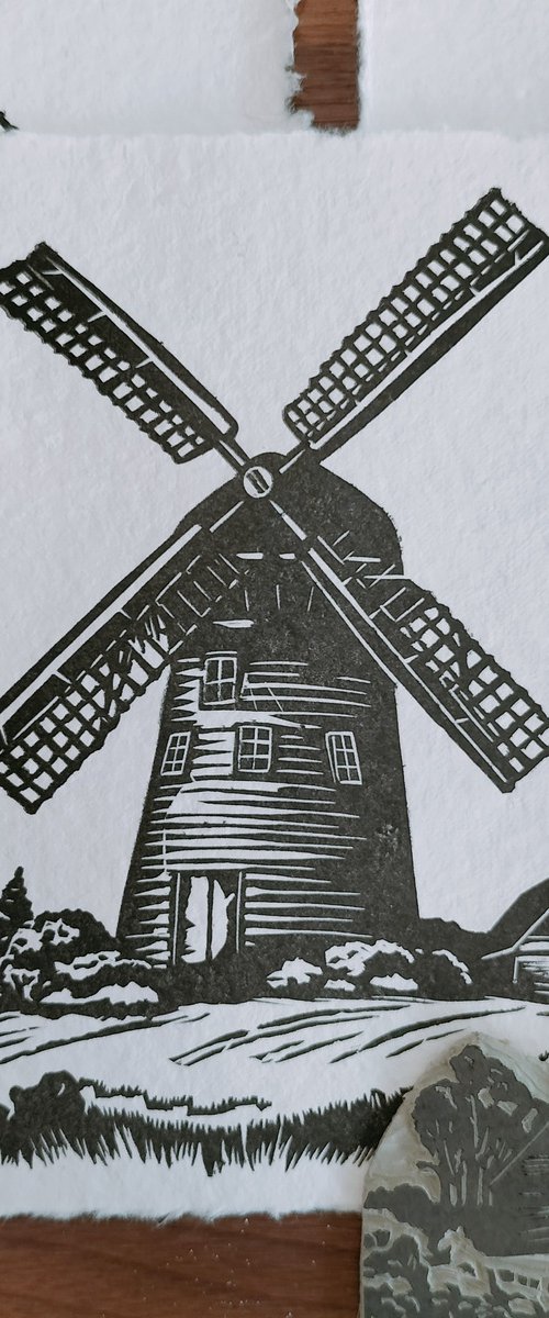 Windmill Medium Print by TARA SLATER