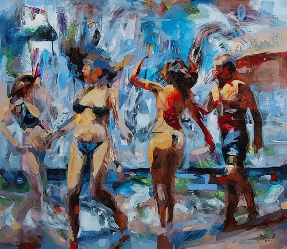 In the beat of liquid light