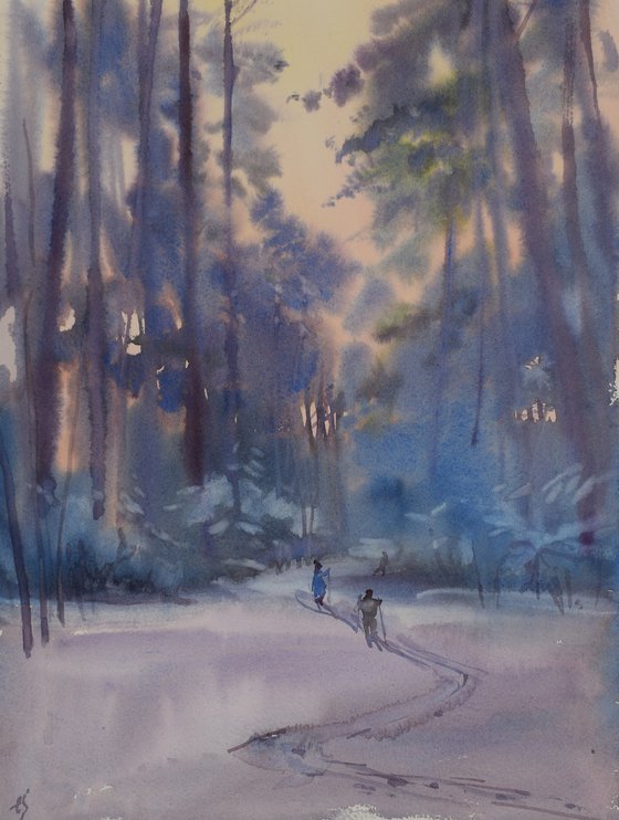 Frost and skiing