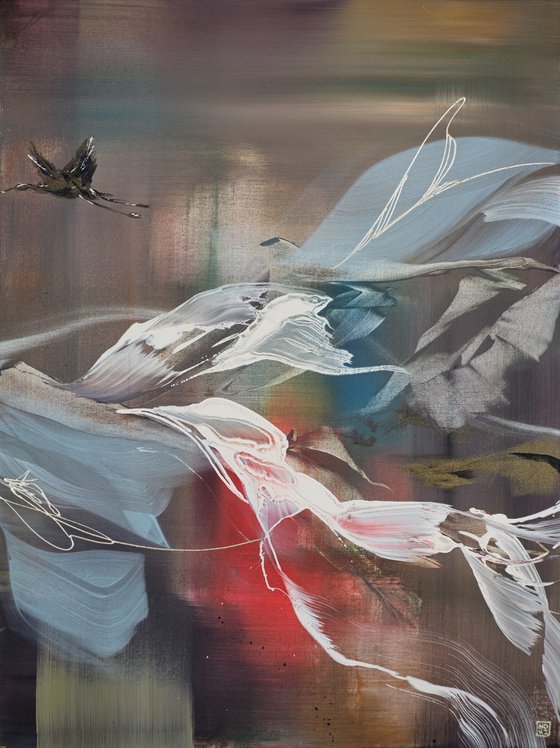 Opaline Grace Triptych