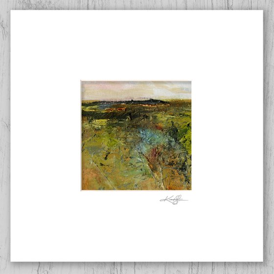 Mystical Land 379 - Landscape Painting by Kathy Morton Stanion