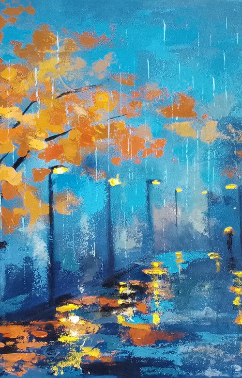 Evening Reflections by Alex Mensah