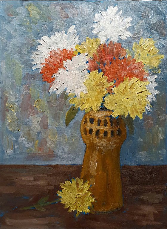 flowers in vase III