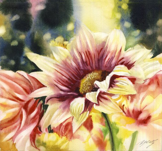 a painting a day #32 "Autumn Chrysanthemum"