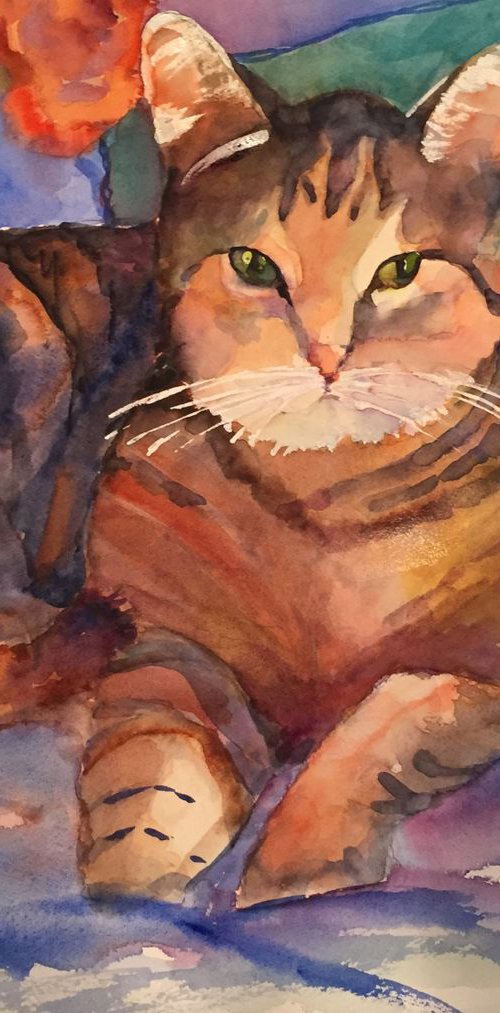 My Friend's Cat by Bronwen Jones