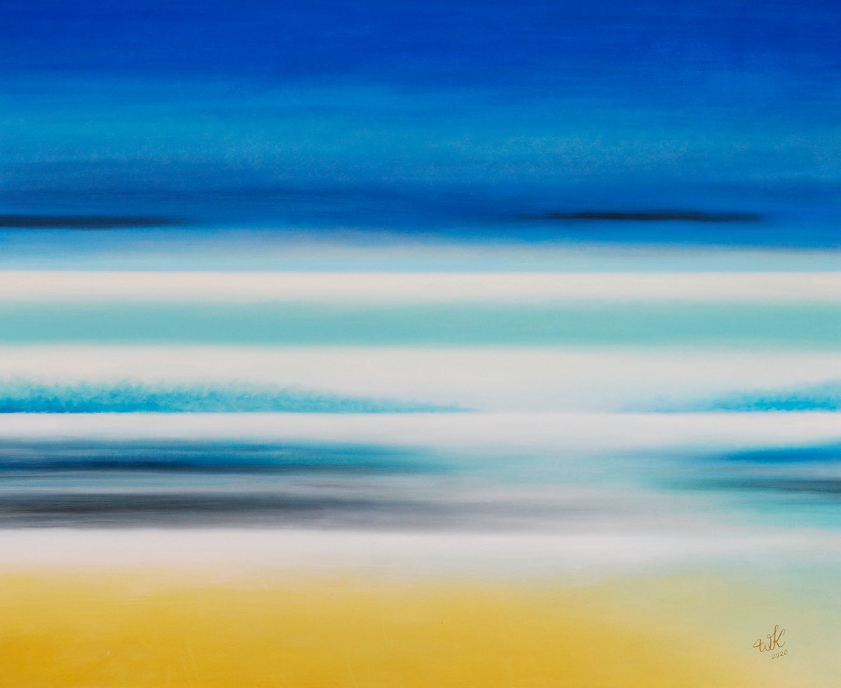 Abstract Seascape V by Waldemar Kaliczak