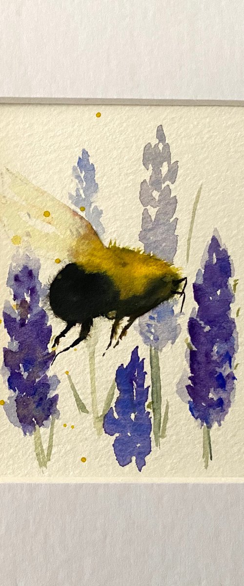 Bee & Lavender by Teresa Tanner