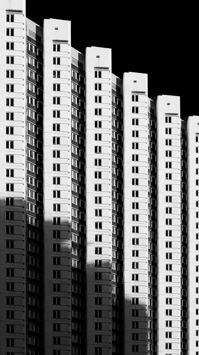 Abstract Cityscapes Photograph By Serge Horta, 32 X 48", H-H Series #4, Original Artwork