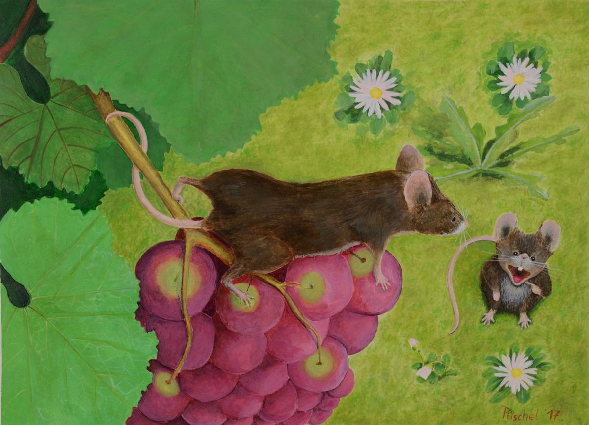 Wine Mice by Frank Puschel