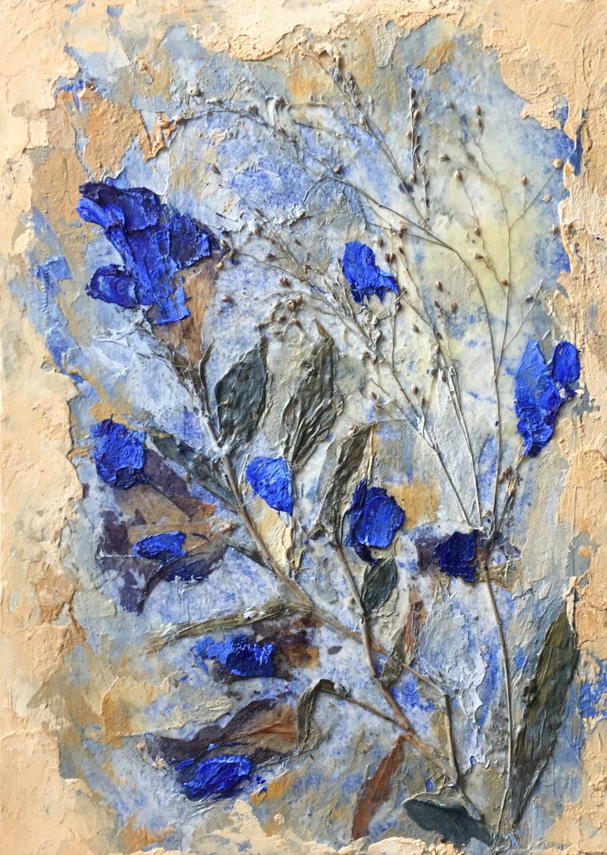 Blue Flowers by Alena Rumak