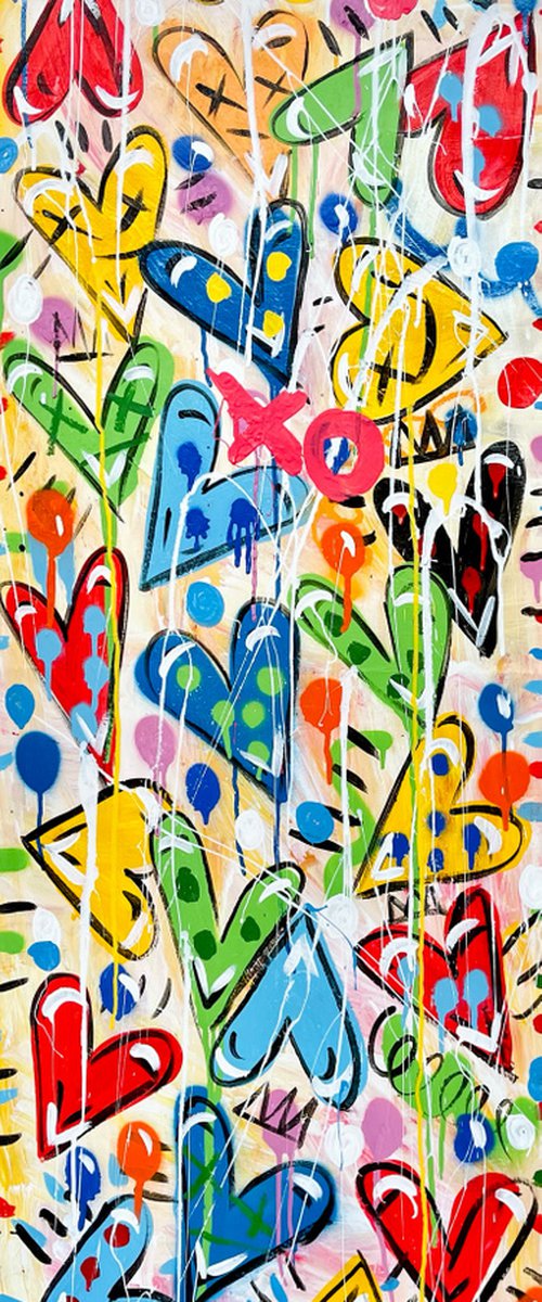 Happy Hearts by Mercedes Lagunas