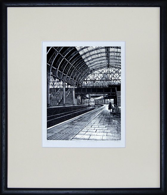 [framed] Paddington Station: Platform 8