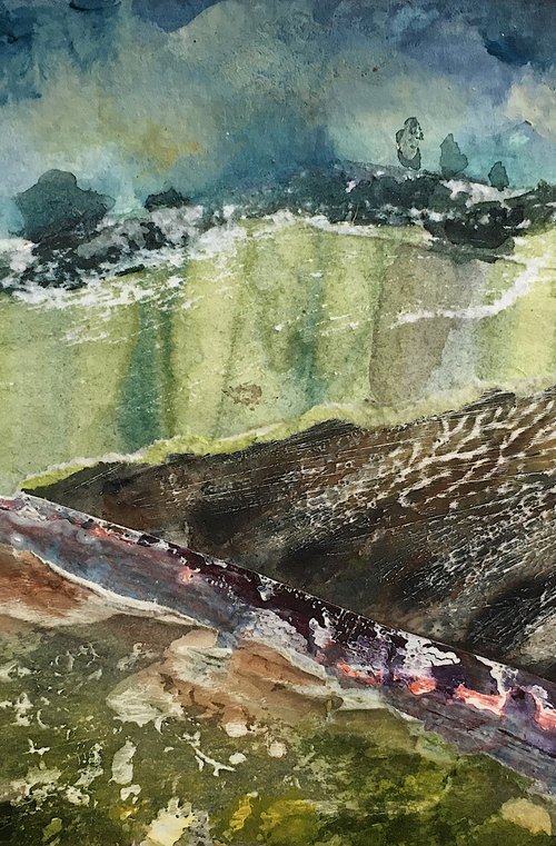 Small landscape study no 7 by Suzsi Corio