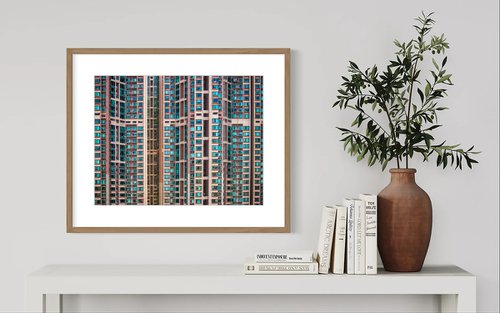 Sheer Urbanism I (Framed) - Signed Limited Edition by Serge Horta