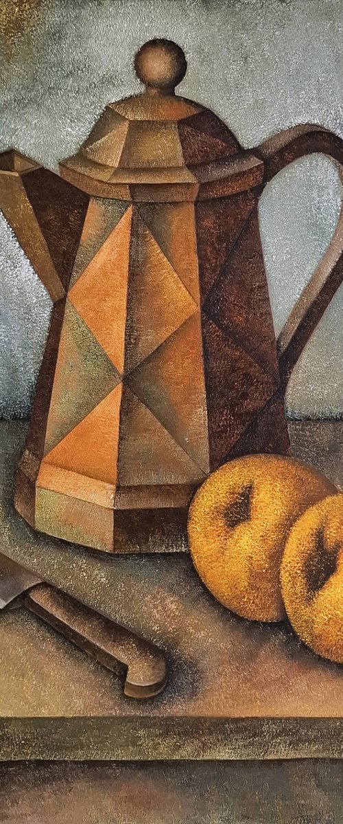 Still Life with Apples by Eugene Ivanov