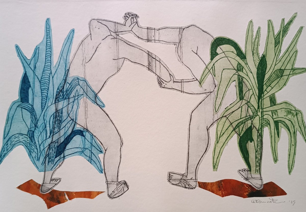 Illustrative Botanical Limited Edition Print By Isabellangela Germinario, 14 X 10, Lotta 1.2, Original Artwork