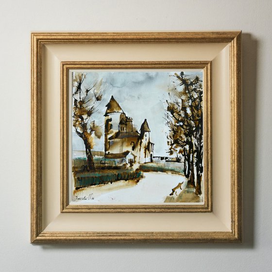Landscape: Castle in France