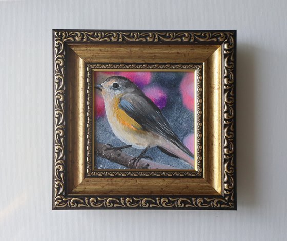 Tiny Framed Art Bird