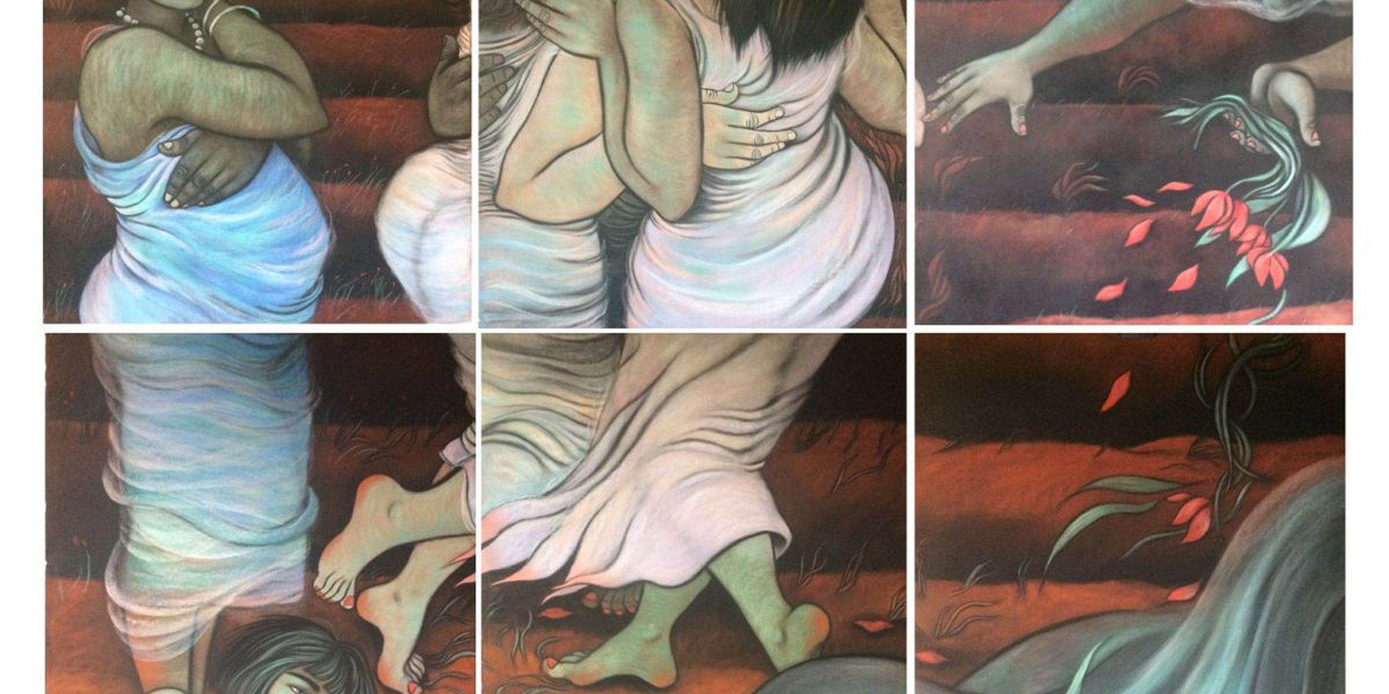 Art of the Day: "River of Time" by Phyllis Mahon