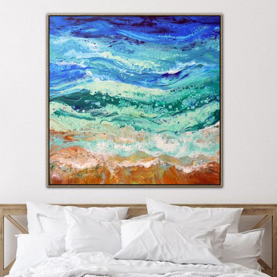 The sound of the sea
