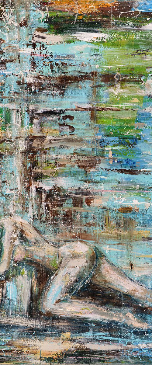 Waterfall Dreams - Nude&Nature by Oswin Gesselli