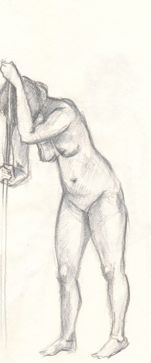 Sketch of Human body. Woman.25 by Mag Verkhovets