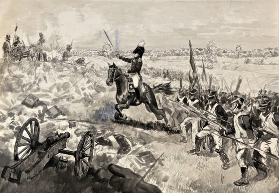 General A.P. Ermolov's counterattack