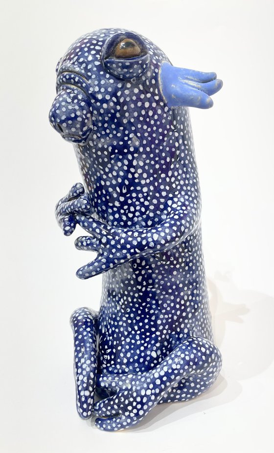 Dotted Blue Sweet Creation