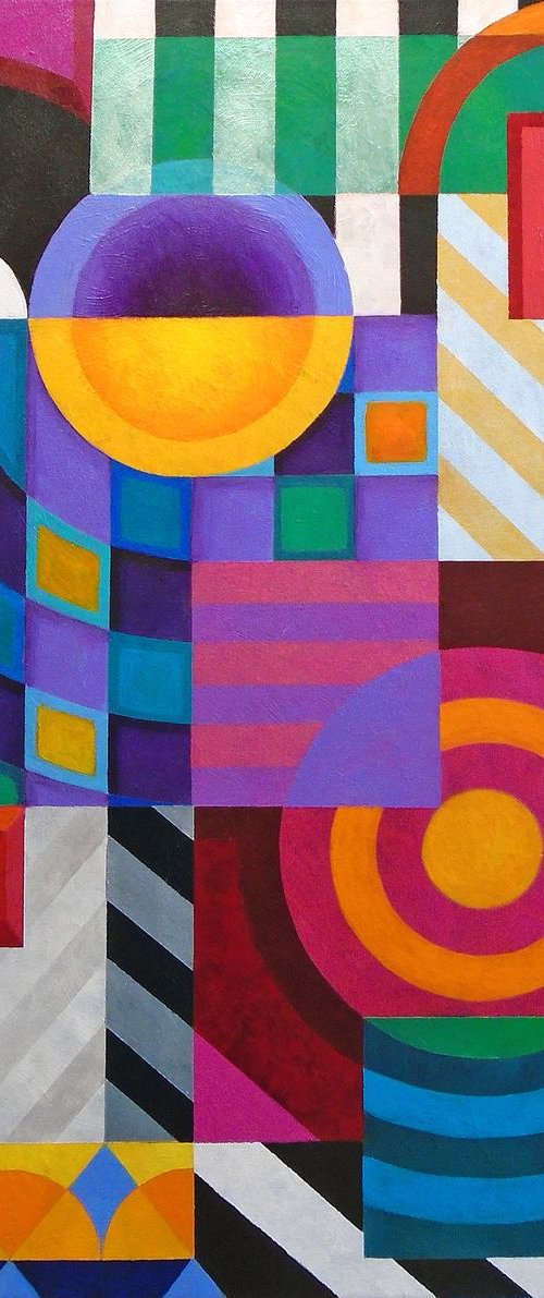 COMPOSITION: GEOMETRIC OVERLOAD by Stephen Conroy