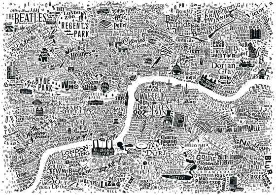 The Culture Map Of Central London