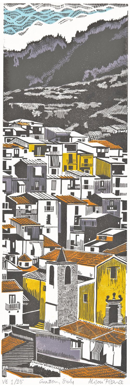 Gratteri, Sicily (variation edition) by Alison Pearce