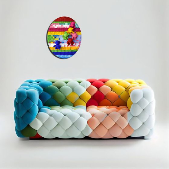 Set Photo: Teddy bears n.1, n.2, n.3