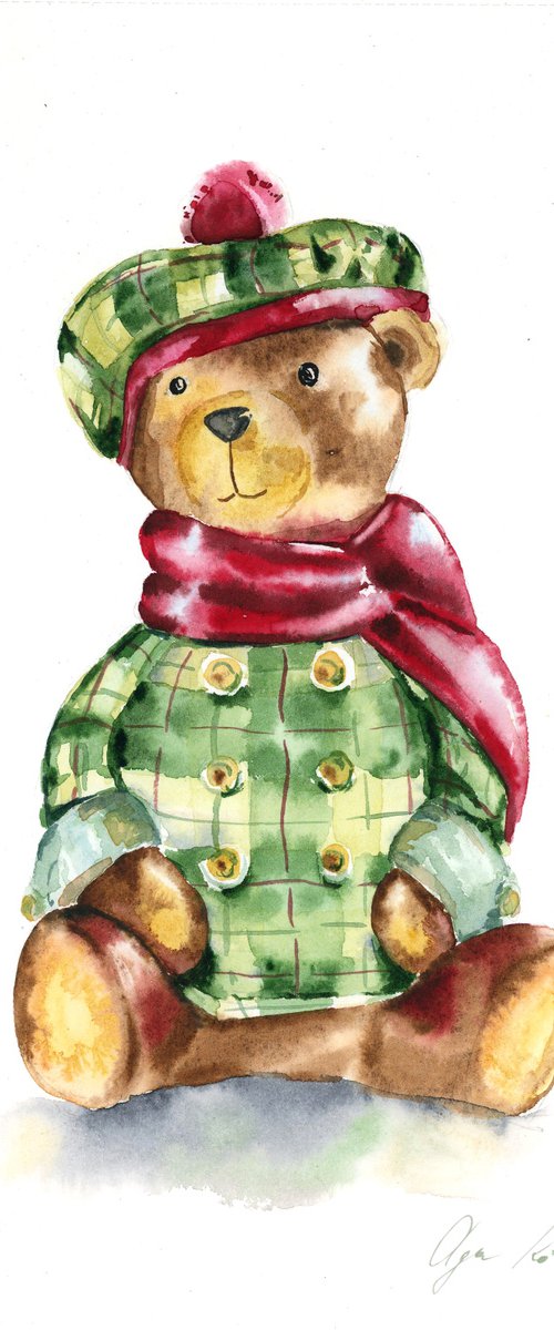 Teddy Bear Gentleman by Olga Koelsch