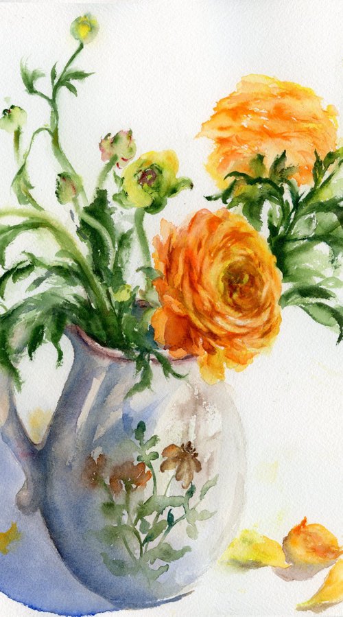 Ranunculus by Cecilia Xiao
