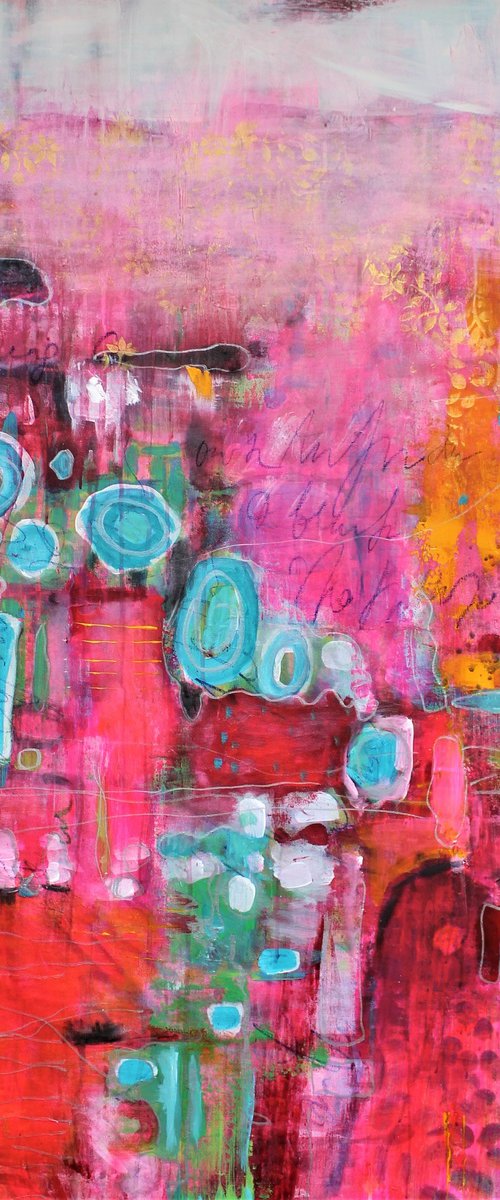 Unapologetically Pink 4 by Laura Spring