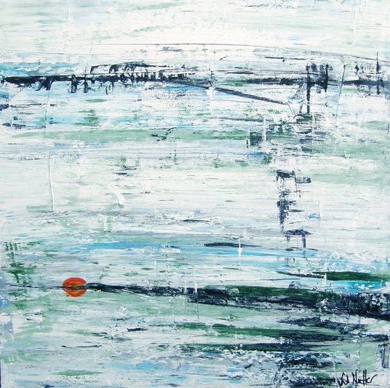 Low Tide with Buoy