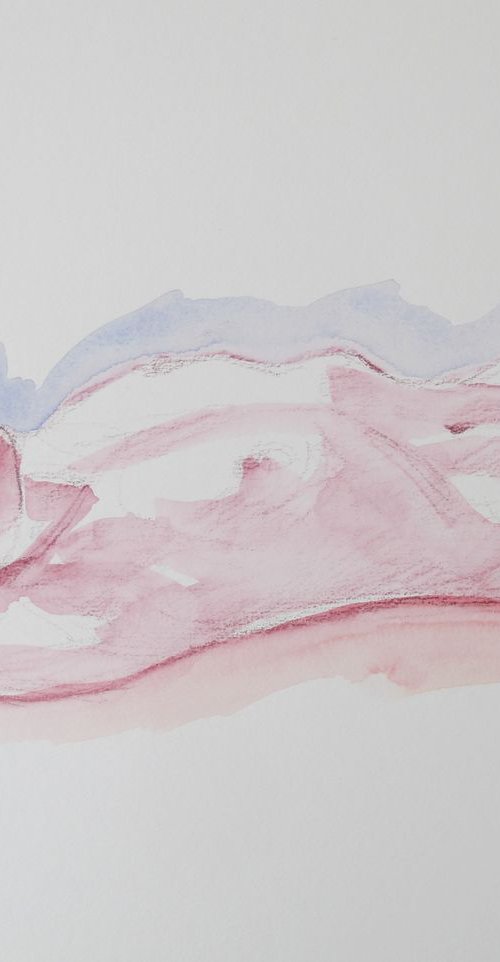 Reclining female nude by Rory O’Neill