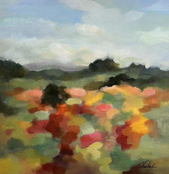 Summer Blooming Fields