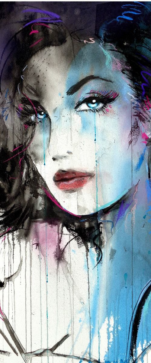STARLET BLUE by Loui Jover