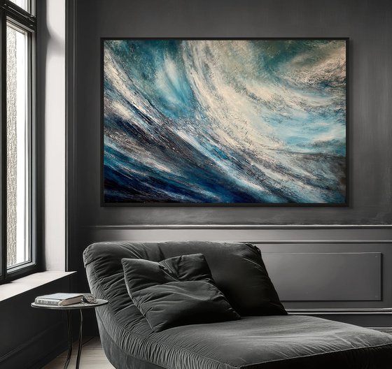 Breaking wave