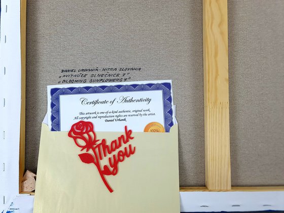 Blooming sunflowers 7