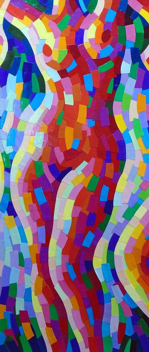 THREE NUDE DANCERS by Stephen Conroy