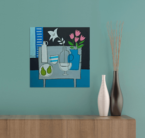 Still Life with Tulips VI