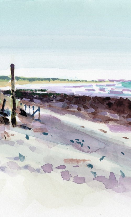 Long beach view by Paul Gurney
