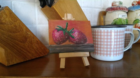 Miniature #023 - Easel included