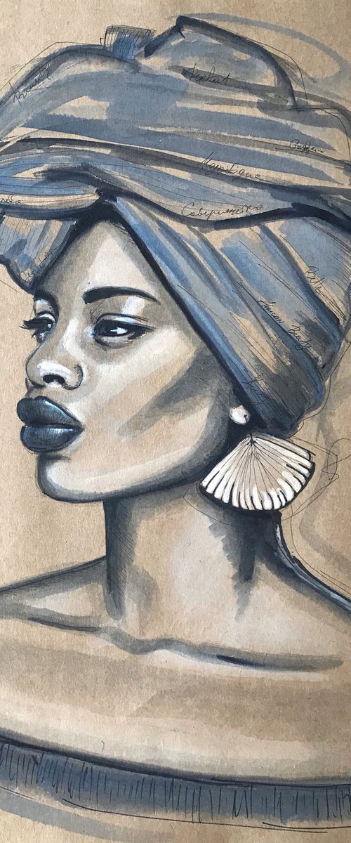 African Queen N7 by Leysan Khasanova