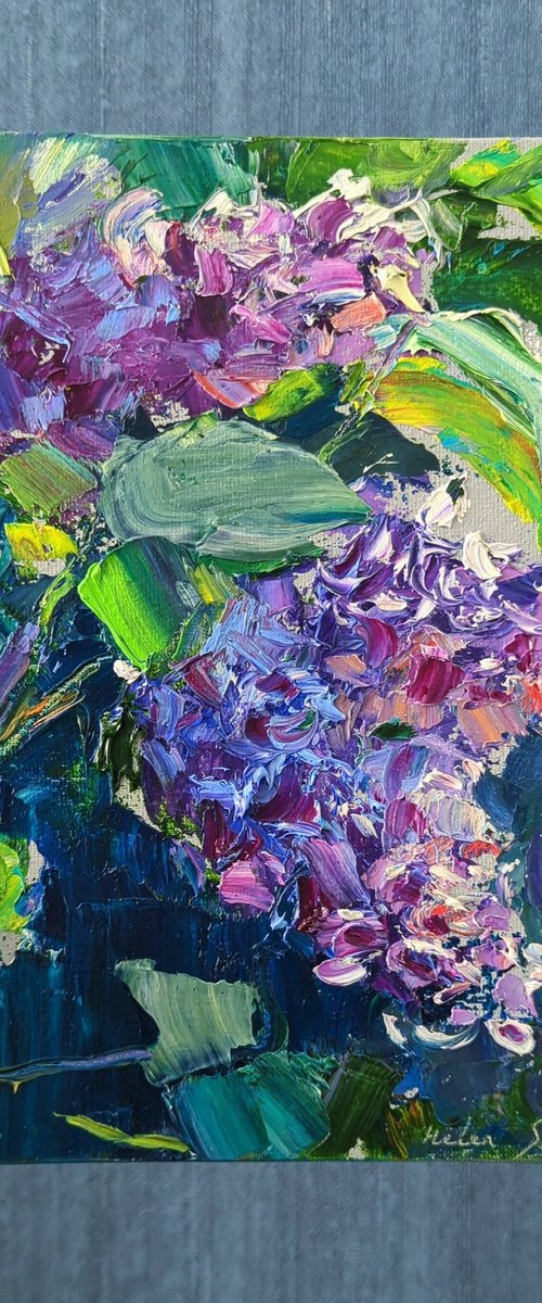 May lilacs by Helen Shukina