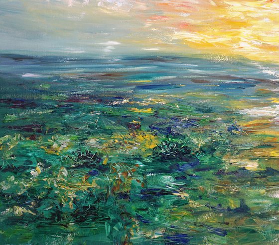 Romantic River M 1 / Oil