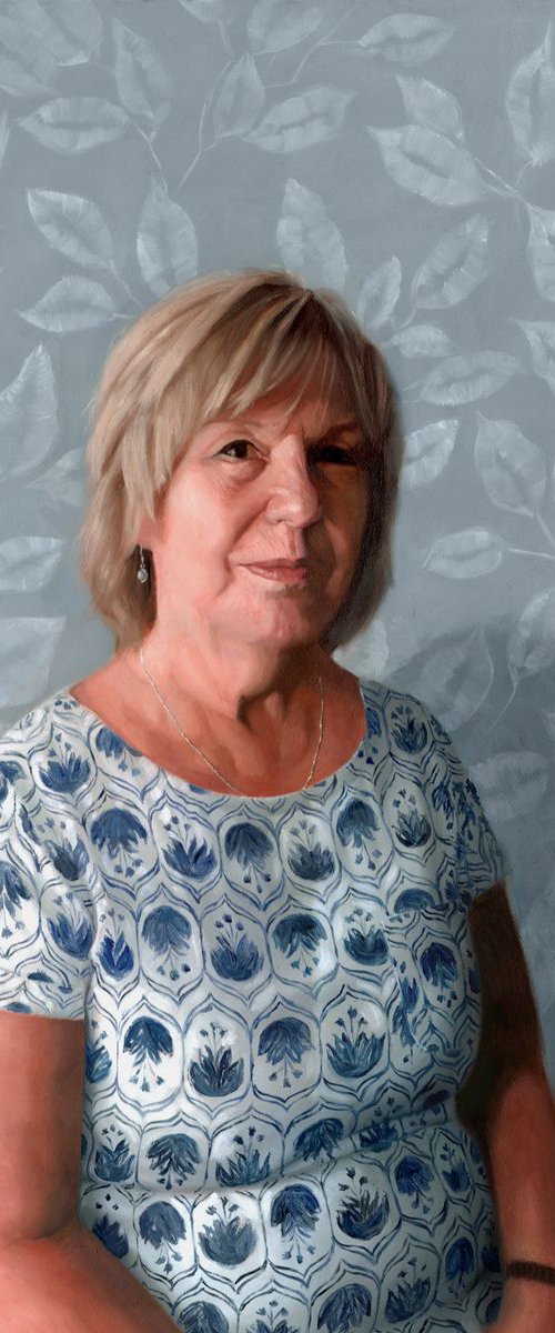 Portrait of Phyllis by Kate Oleska